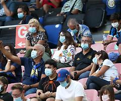 Coronavirus, il Cts: «Non ci sono le condizioni per aumentare il pubblico negli stadi»