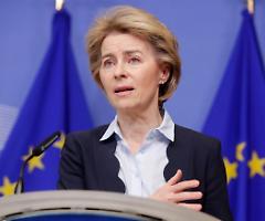 Coronavirus, la Von der Leyen in isolamento: non sarà a Roma