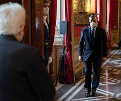 Draghi atteso al Colle, tra oggi e domani
