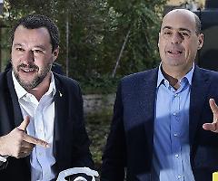 La scappatella galeotta tra il "compagno" Salvini e il "celodurista" Zingaretti