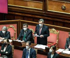 Draghi parla, pure parecchio: per l'amore dell'Italia