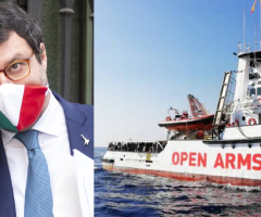 Per la vicenda Open Arms, la Procura di Palermo chiede il rinvio a giudizio di Salvini
