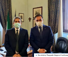 Fuori dal ministero dell'Istruzione Vespa che aveva punto velenosamente l'Azzolina: che figura di m.... per il sottosegretario pugliese Sasso