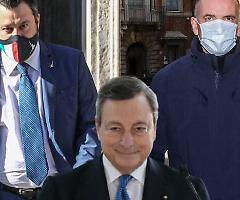Draghi avanti tra le mine Letta e Salvini