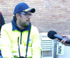 Puzzer allontanato da Roma come un delinquente: non aveva avvisato per la sua protesta pacifica contro il green pass