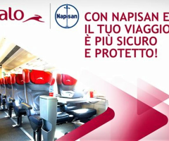 Covid: per i trasporti in sicurezza Italo si affida a Napisan
