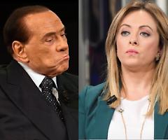 Finito per Berlusconi il tempo del padre-padrone, Meloni: «Nessuno veto a Draghi per il Colle e, subito dopo, il voto»