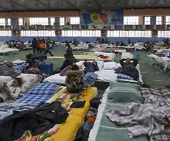 Il reportage di Ciro Fusco da Chisinau: il Palazzetto dello Sport diventa la casa dei profughi ucraini
