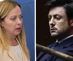 Grande gesto di dignità di Giorgia Meloni: manda a quel paese il compagno sbruffone Giambruno