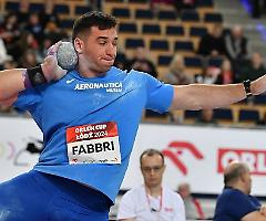 Il gigante fiorentino Leonardo Fabbri firma il lancio del peso mondiale migliore dell'anno