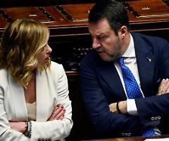 Salvini contro i missili della Meloni: su armi e politica estera siamo distanti