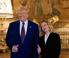 Trump for Giorgia: «She has taken by storm»