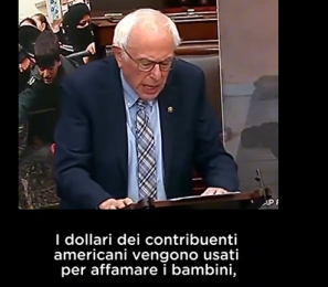 Dall'America 22miliardi di dollari a Netanyahu per sterminare 18.500 bambini e affamarne altre migliaia