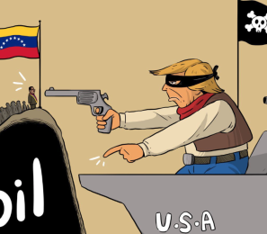 L'azione banditesca di Trump: bombarda il Venezuela e cattura Maduro