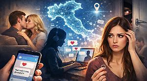 Tradimenti 2.0: in Italia il 38% in pi&ugrave; di donne cerca avventure online