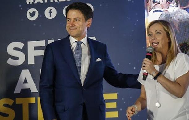 Cala la Lega, cresce il Pd e la Meloni supera Conte