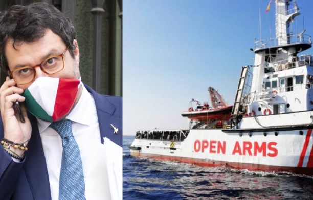 Per la vicenda Open Arms, la Procura di Palermo chiede il rinvio a giudizio di Salvini