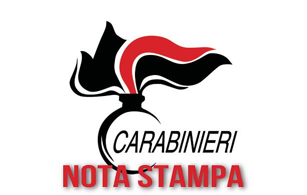 Nota Stampa Carabinieri