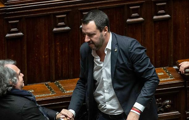 Salvini carica di mazzate Brunetta