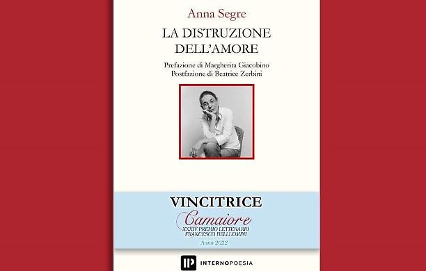 Libri, Segre vince il Camaiore: la poesia come punto di arrivo