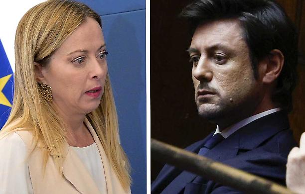 Grande gesto di dignità di Giorgia Meloni: manda a quel paese il compagno sbruffone Giambruno