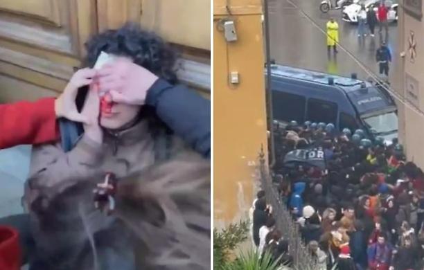 M5S: "Ancora manganellate della polizia agli studenti che manifestano per Gaza. E' ora di dire basta"