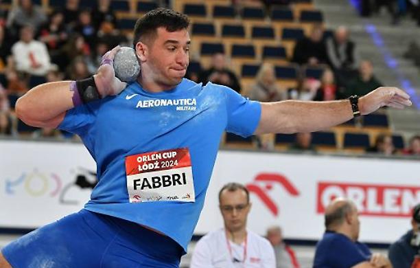 Il gigante fiorentino Leonardo Fabbri firma il lancio del peso mondiale migliore dell'anno
