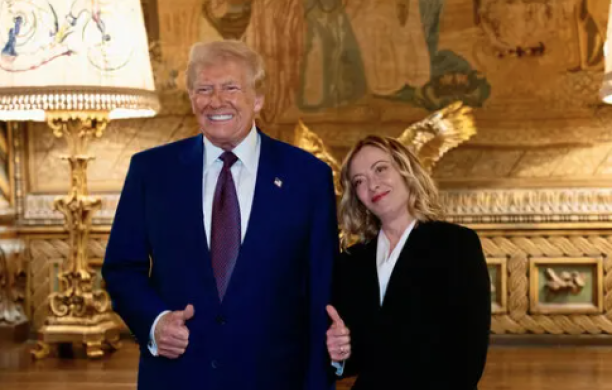 Trump for Giorgia: «She has taken by storm»